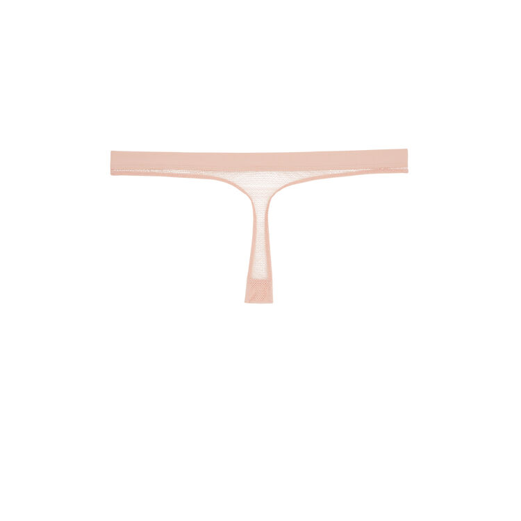 Appeliz pink thong pink.