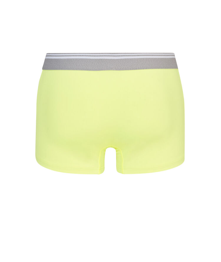 Plain microfibre boxers - fluorescent yellow fluorescent yellow.