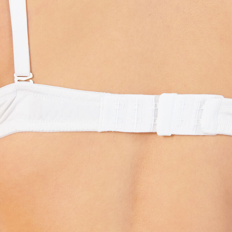 Extendiz 2 hook bra extender white.