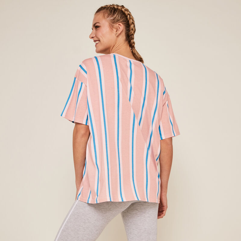 Line Friends stripy top - pink Line Friends stripy top - pink;