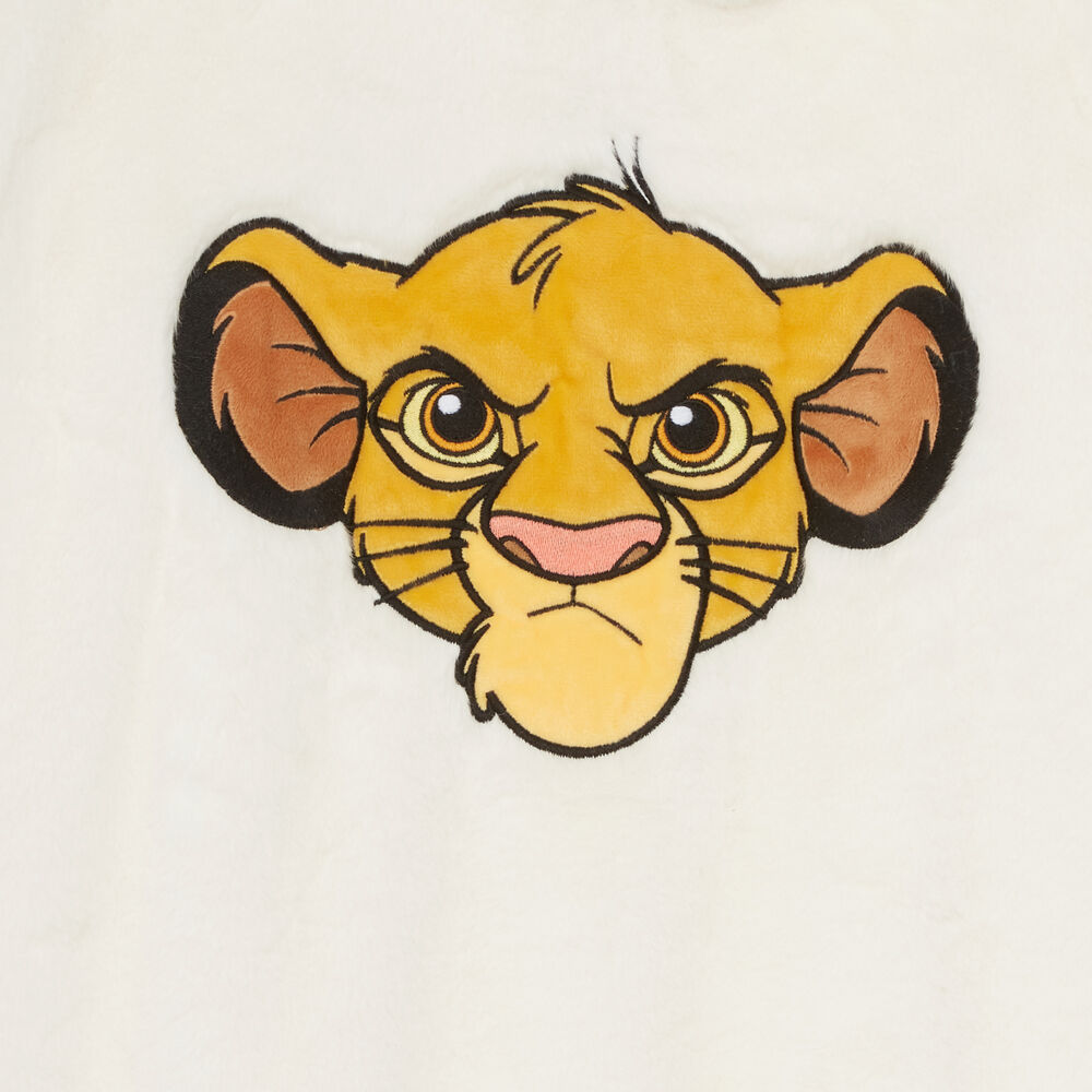 Sweat polaire simba - écru ecru.