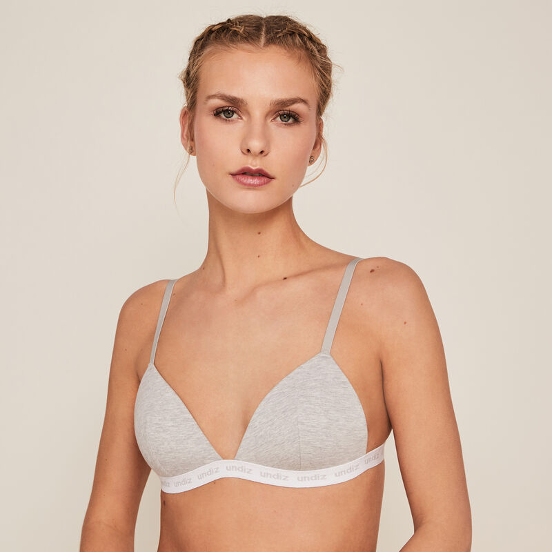 Teeniz triangle bra with cotton cups Teeniz triangle bra with cotton cups;