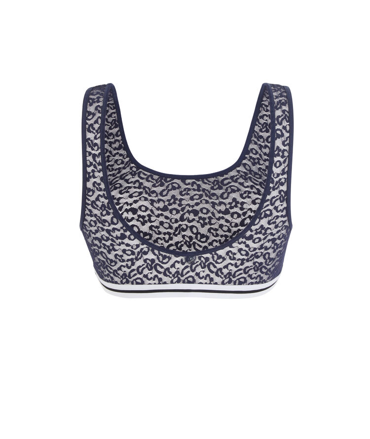 Secretiz leopiz navy blue bra blue.