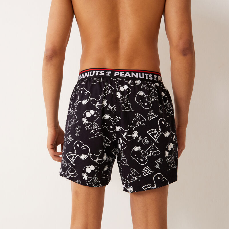 Boxers with Snoopy pattern - black Boxers with Snoopy pattern - black;