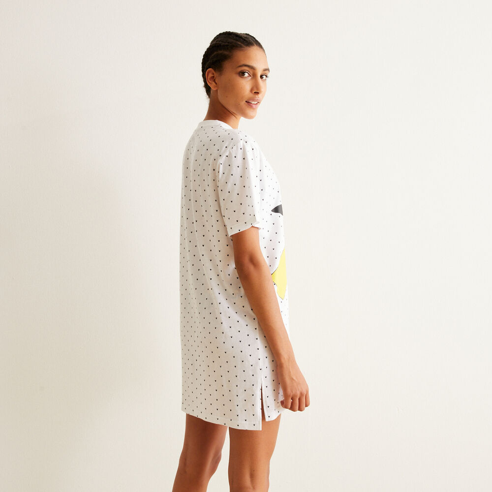 Pikachu tunic and hipsters pyjama set - white white.