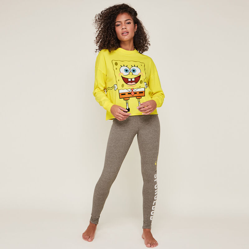 bralongiz spongebob squarepants print leggings bralongiz spongebob squarepants print leggings;