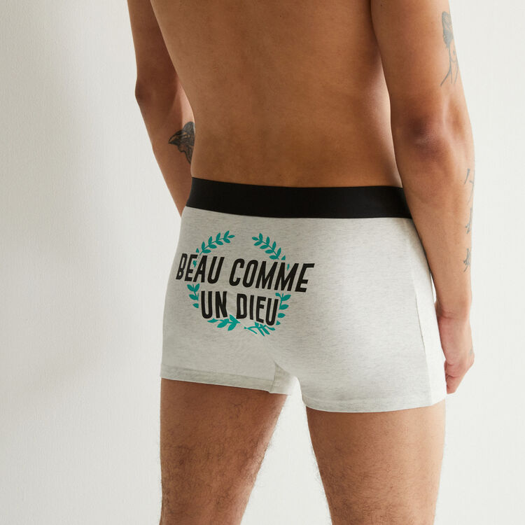 Beauteiz light grey boxers Beauteiz light grey boxers;