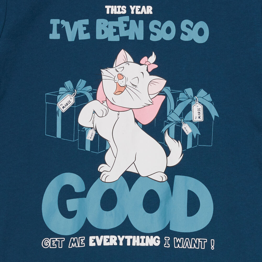 Aristocats short-sleeved pyjama set - blue blue.