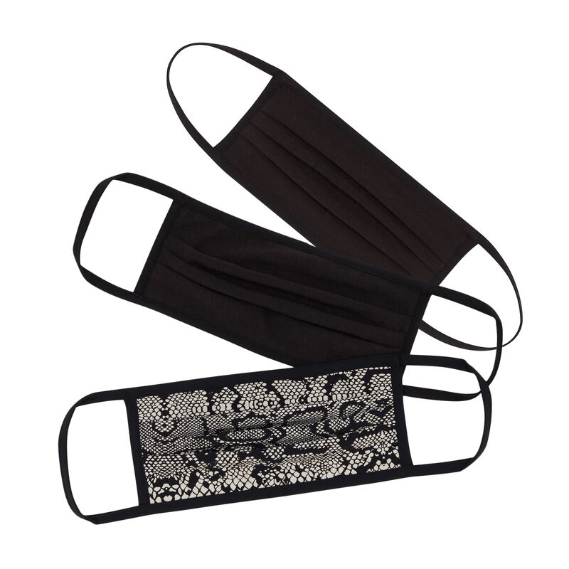 snakeskin look mask - black snakeskin look mask - black;