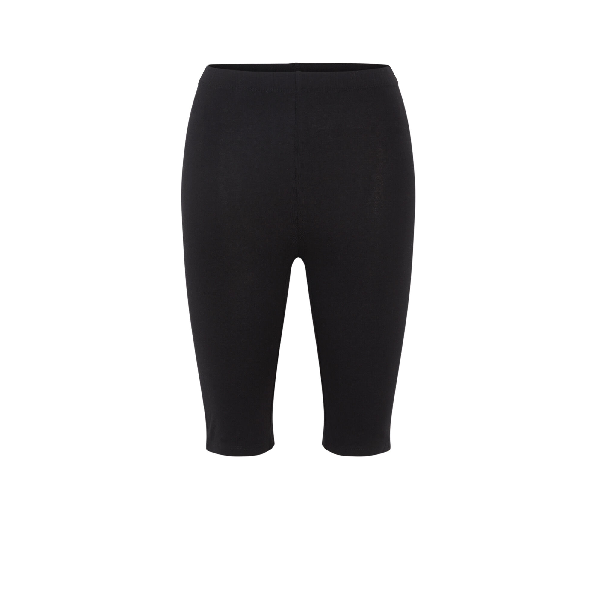 plain black cycling shorts