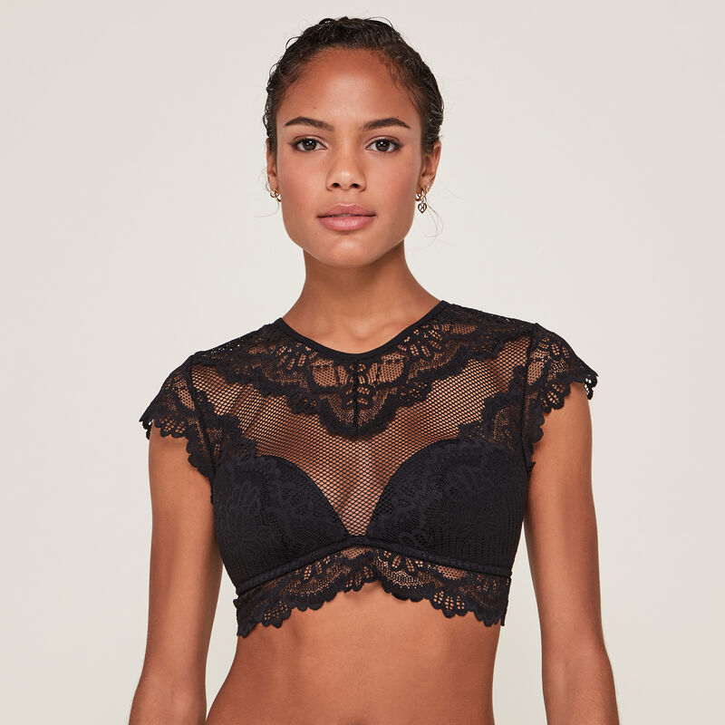 Lace bra - black Lace bra - black;