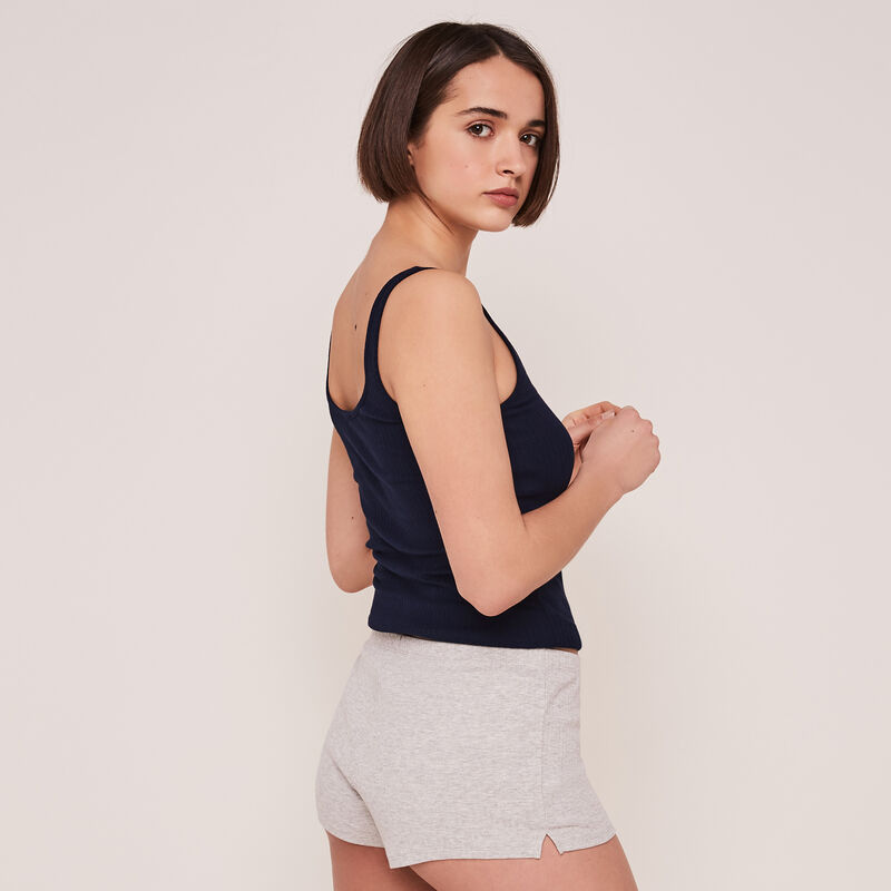 Newdebidiz plain ribbed shorts Newdebidiz plain ribbed shorts;