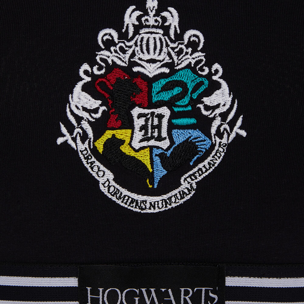 Harry potter house bralette - black black.