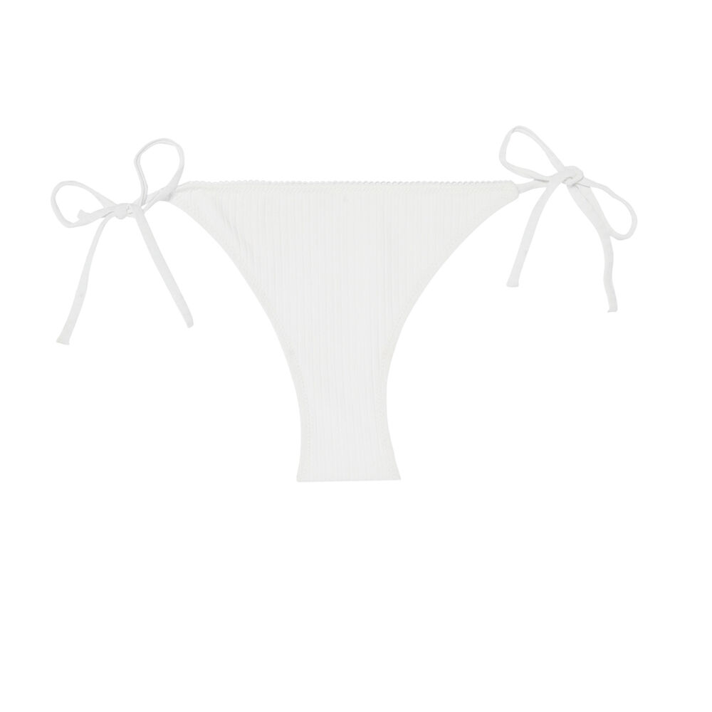 Tie-side bikini bottoms - off-white off-white.