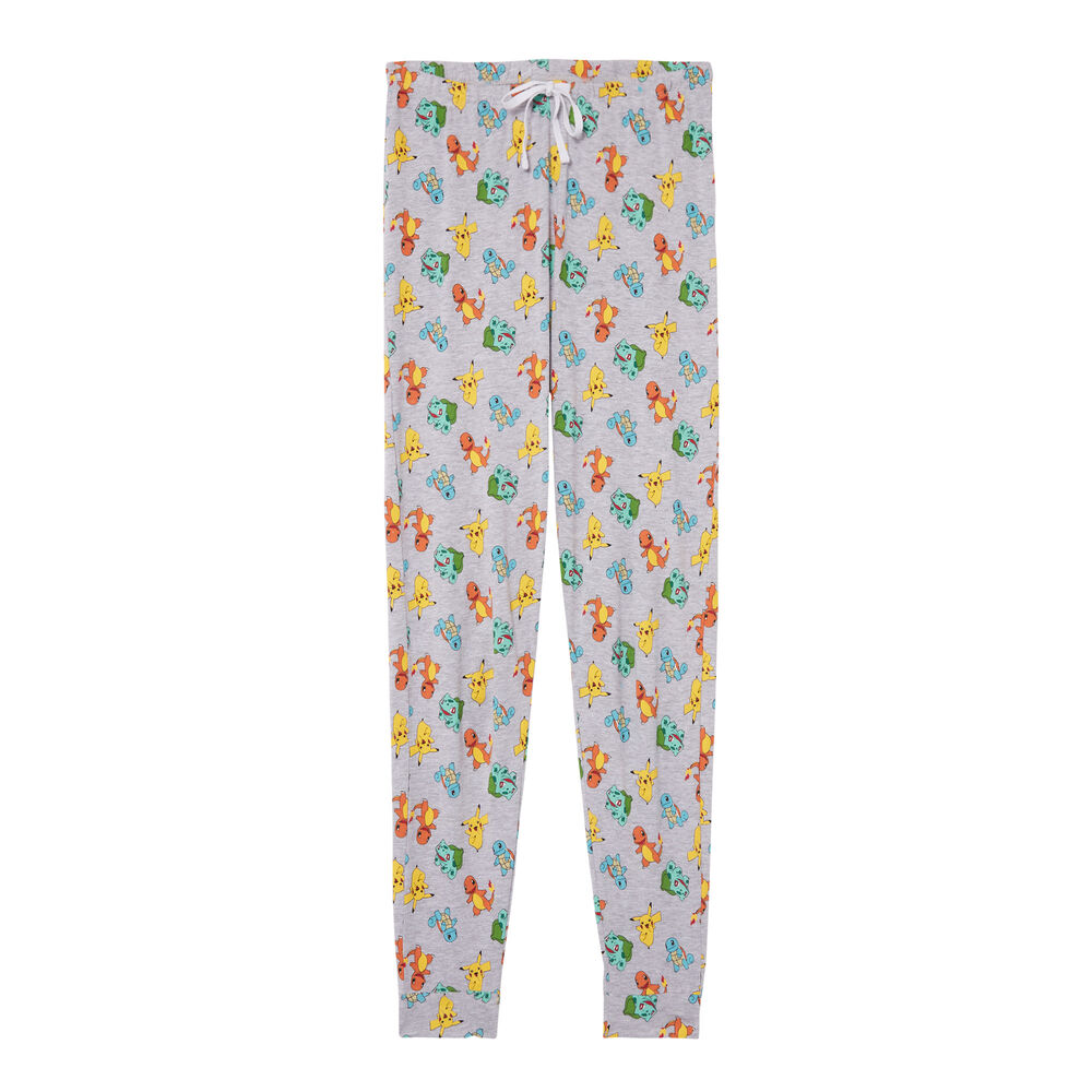 Trousers with pokemon print - grey grey.