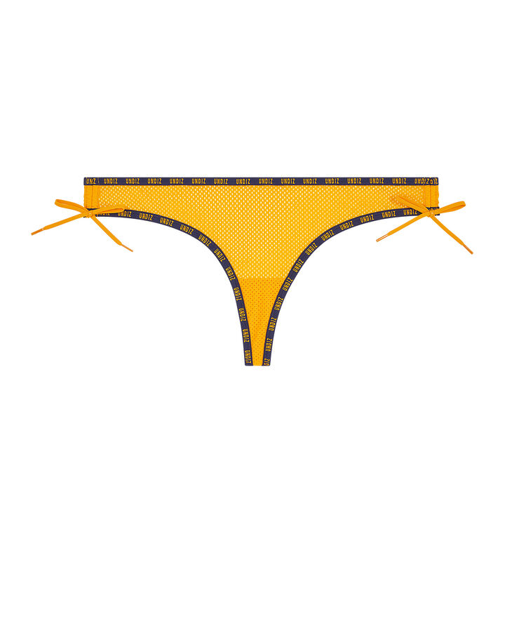 Cheerleadiz tulle thong saffron.