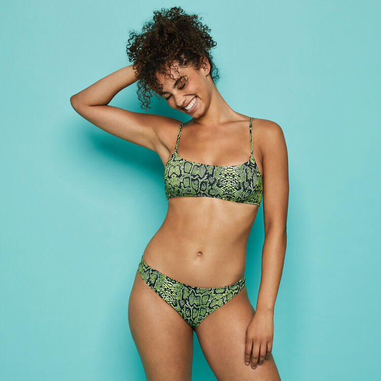 Swimsnakiz neon green bikini top Swimsnakiz neon green bikini top;