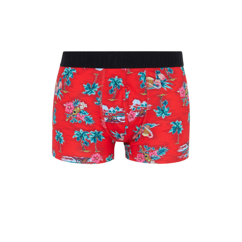 boxer en coton - rouge boxer en coton - rouge;