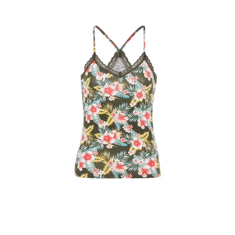 Top kaki tropicaliz Top kaki tropicaliz;