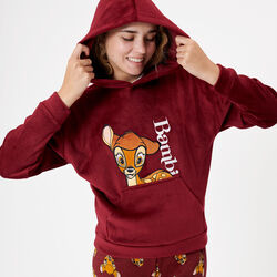 bambi print hoodie