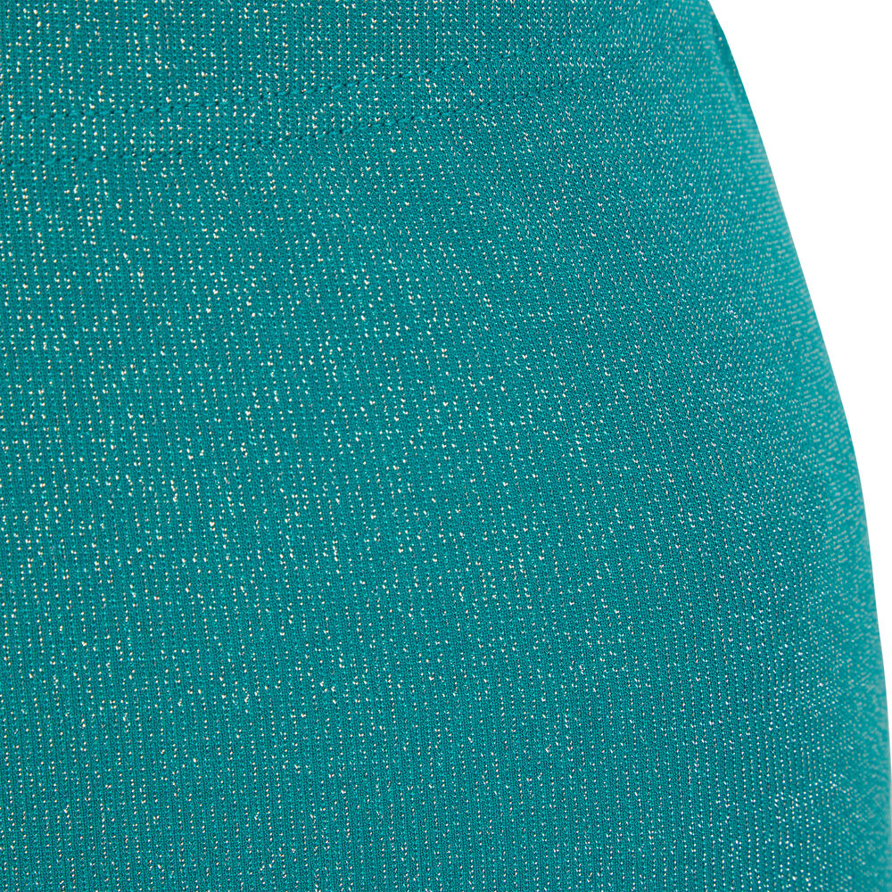 Cycling shorts with metallic thread - green green.