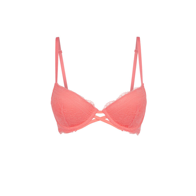 Łososiowy biustonosz push-up everydayiz Łososiowy biustonosz push-up everydayiz;