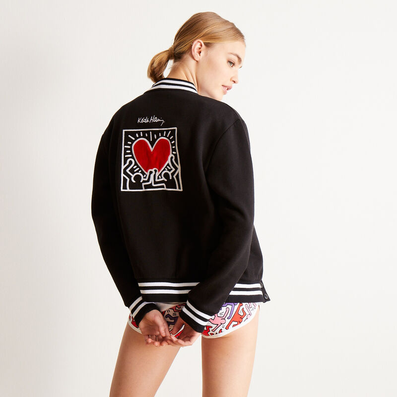 Keith Haring heart vest - black Keith Haring heart vest - black;