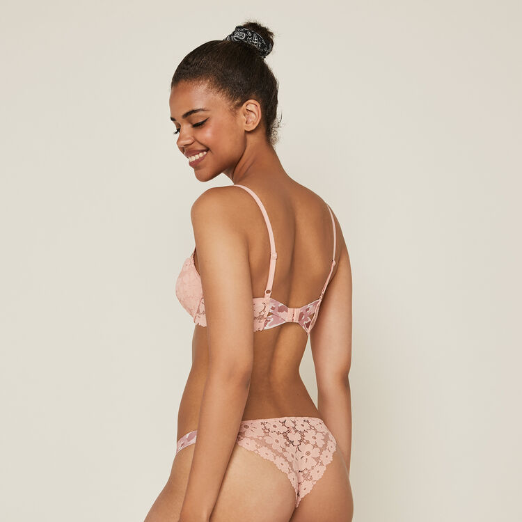 Coloramadiz camo detail figure-enhancing lace bra Coloramadiz camo detail figure-enhancing lace bra;