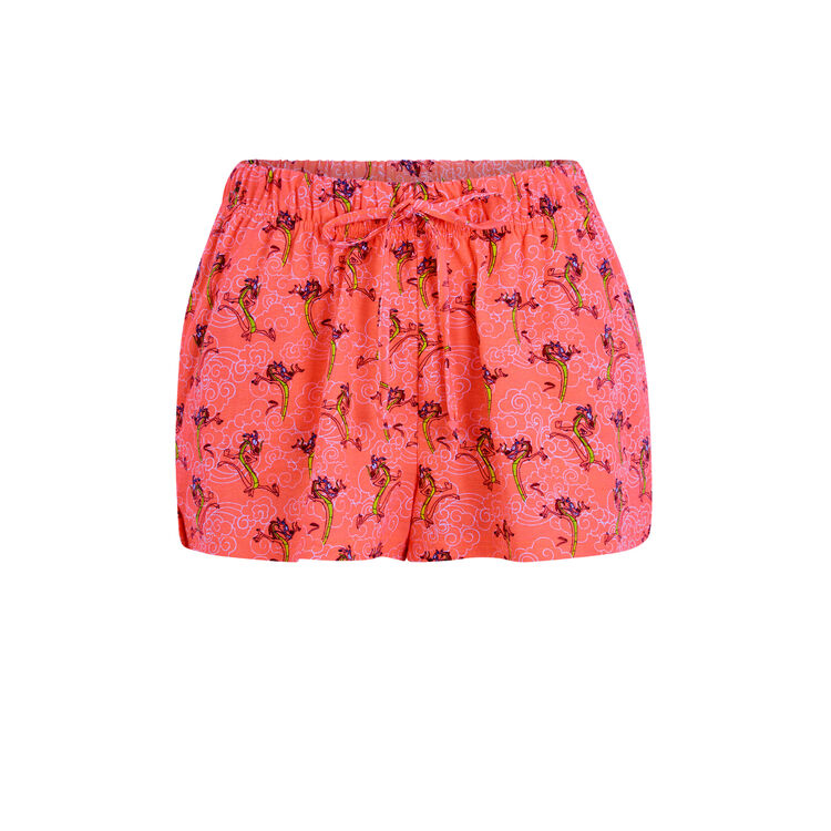 Szorty koralowe fluo castmulaniz pink.