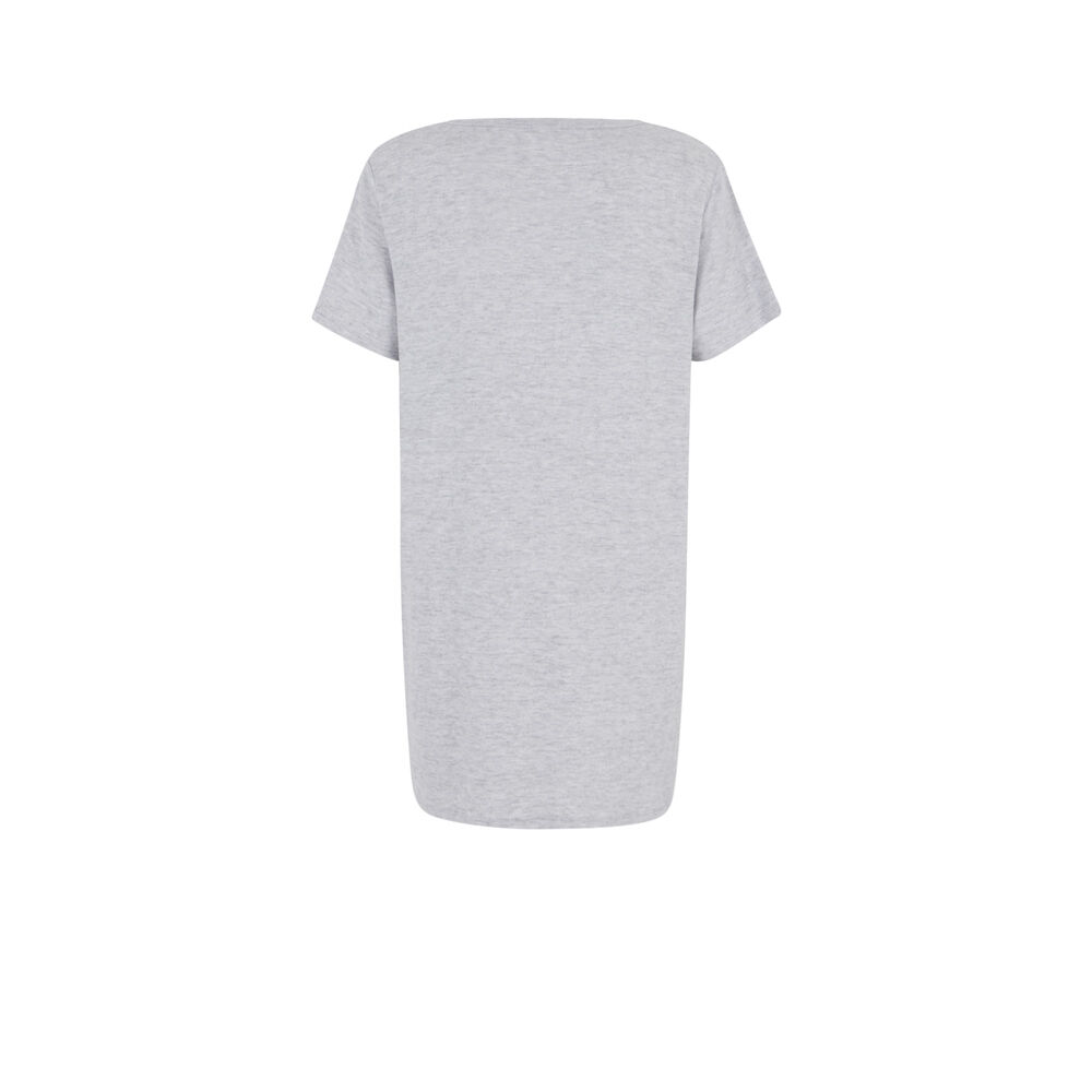 Short-sleeved tunic - grey grey.