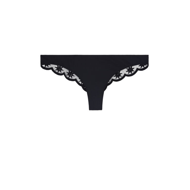 Tocrobrodiz black tanga black.