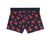 patterned boxers - navy blue;