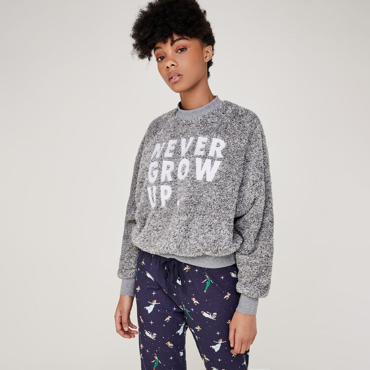 Szara bluza nevergrowiz Szara bluza nevergrowiz;