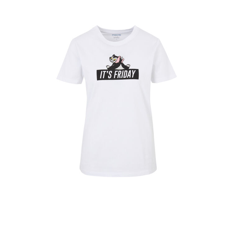 Itsfridayiz Figaro print short-sleeved top Itsfridayiz Figaro print short-sleeved top;