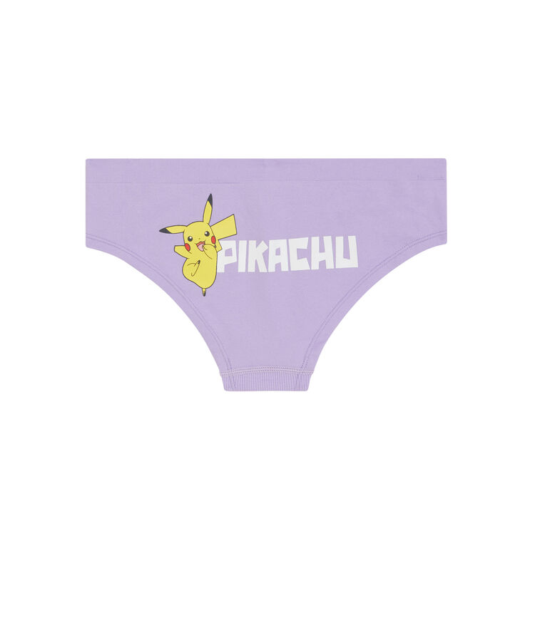 Pikachu printed hipsters - lilac lilac.