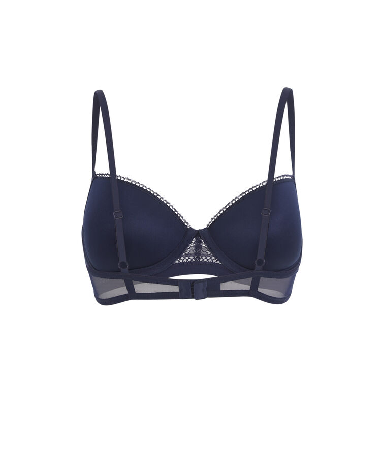 Revoltiz navy blue padded bra blue.