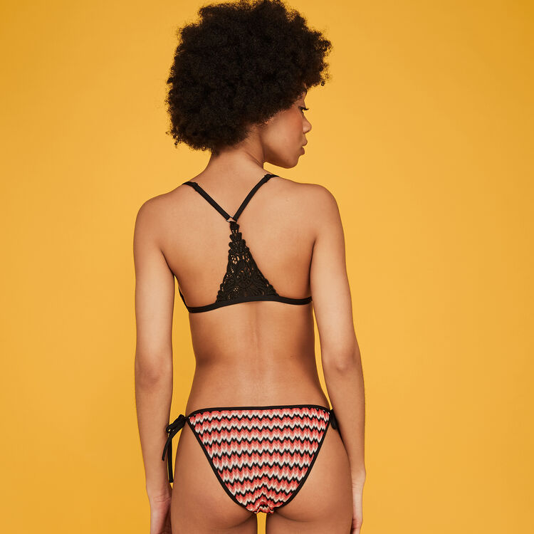 Schwarzes triangel-top islaboniz black.