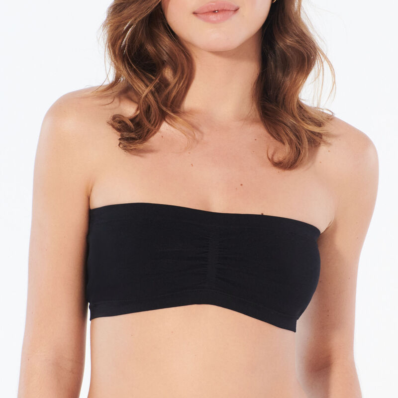 New brooklyniz black bandeau bra New brooklyniz black bandeau bra;