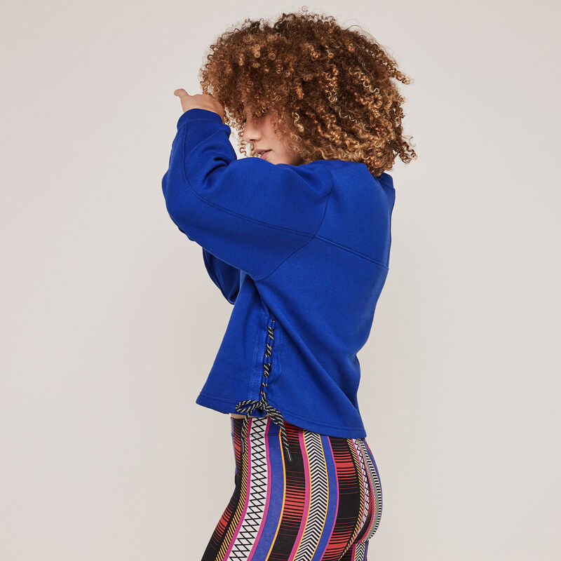 Babydrawstriz sweatshirt with lacing detail Babydrawstriz sweatshirt with lacing detail;