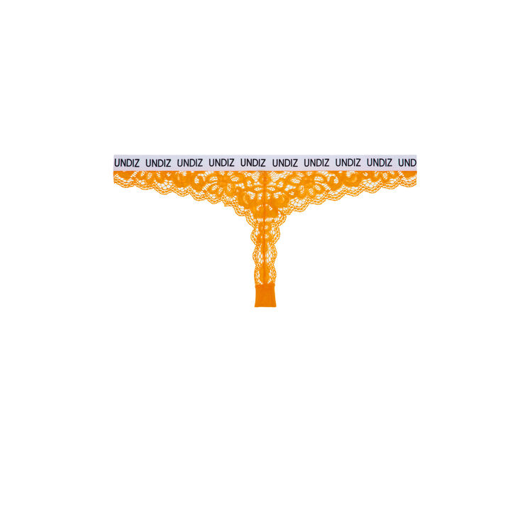 Secretiz saffron thong orange.