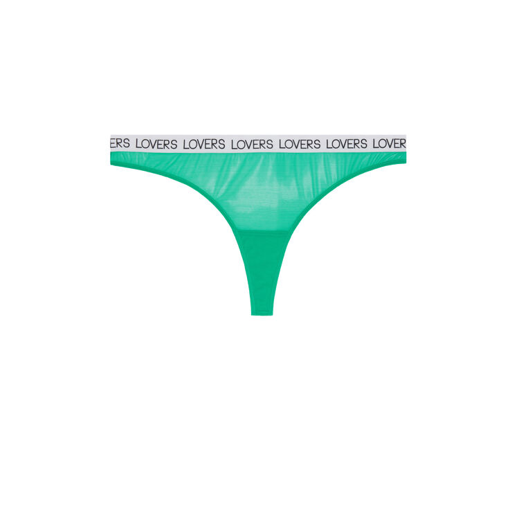 Secretiz peacock green thong Secretiz peacock green thong;