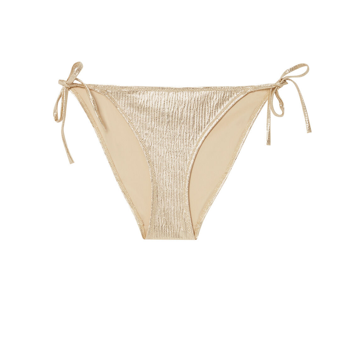 bikini bottom - gold;