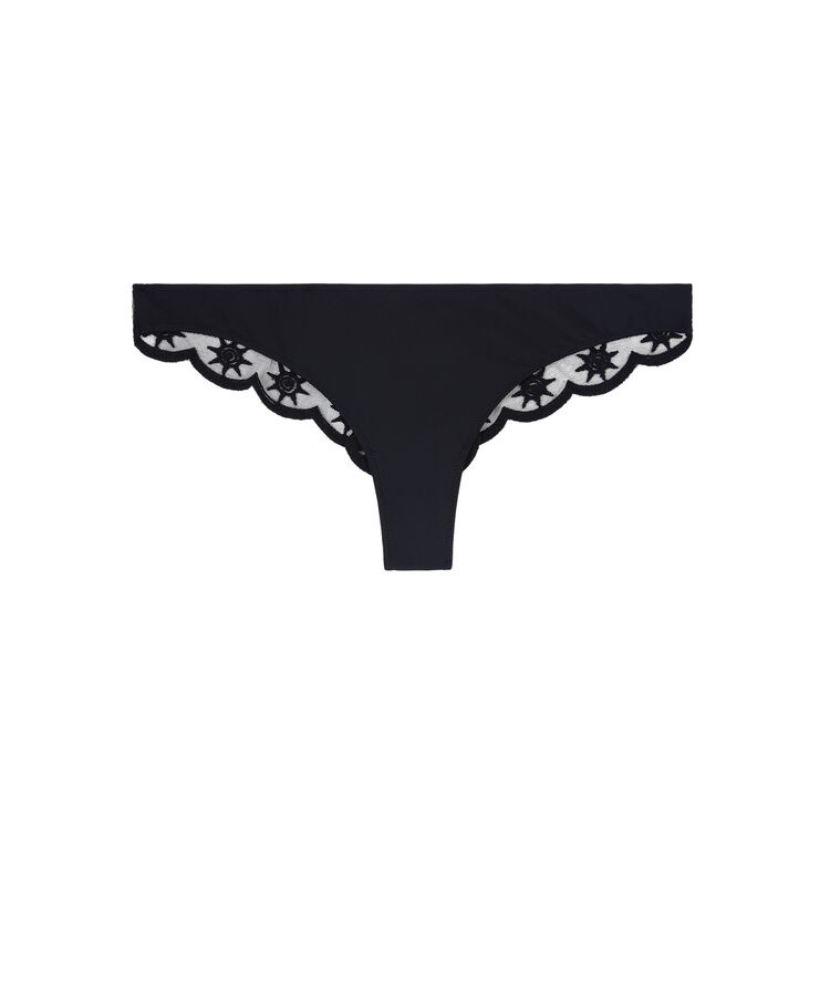Tocrobrodiz black tanga black.