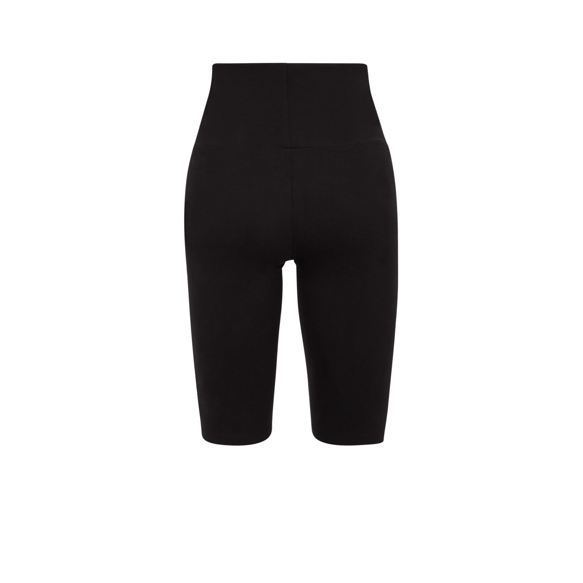 high waisted black cycling shorts