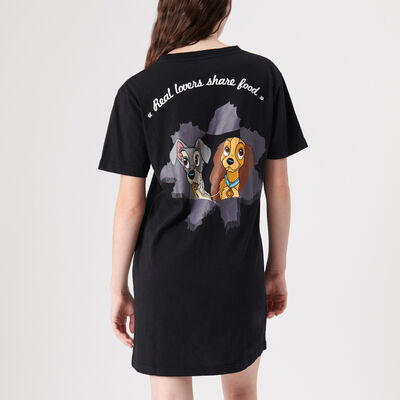 Long Lady and the Tramp t-shirt;