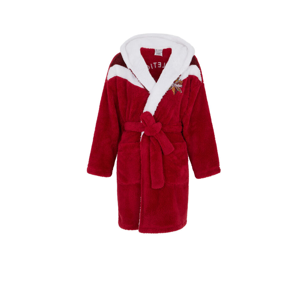 Gryffindor fleece robe - burgundy burgundy.