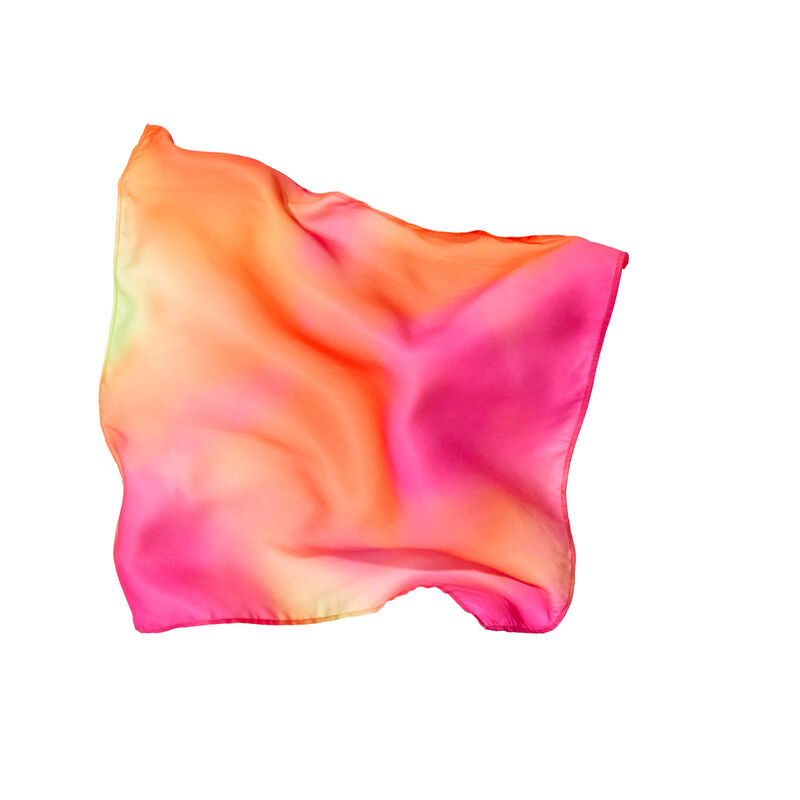 abstract print scarf;