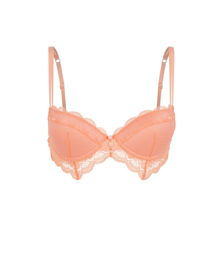 Lace push-up bra - powder pink powder pink.