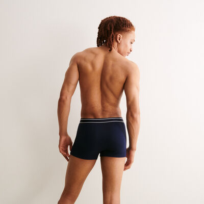 boxers with Timon and Pumbaa pattern - navy blue;