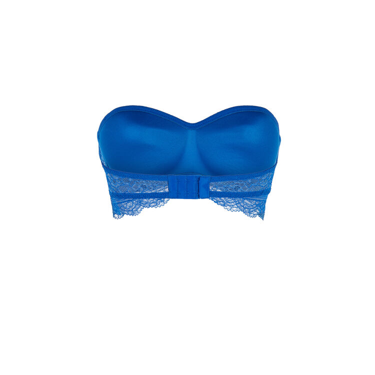Biustonosz typu bandeau everydayiz w kolorze ultramaryny blue.